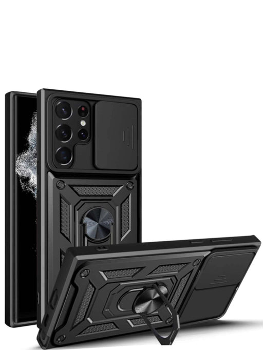 Shein Funda protectora para teléfono con soporte, compatible con modelos Samsung A20 - Quierox - Tienda Online