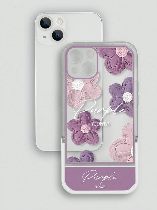 Shein Funda protectora para teléfono móvil con soporte de TPU - Quierox - Tienda Online