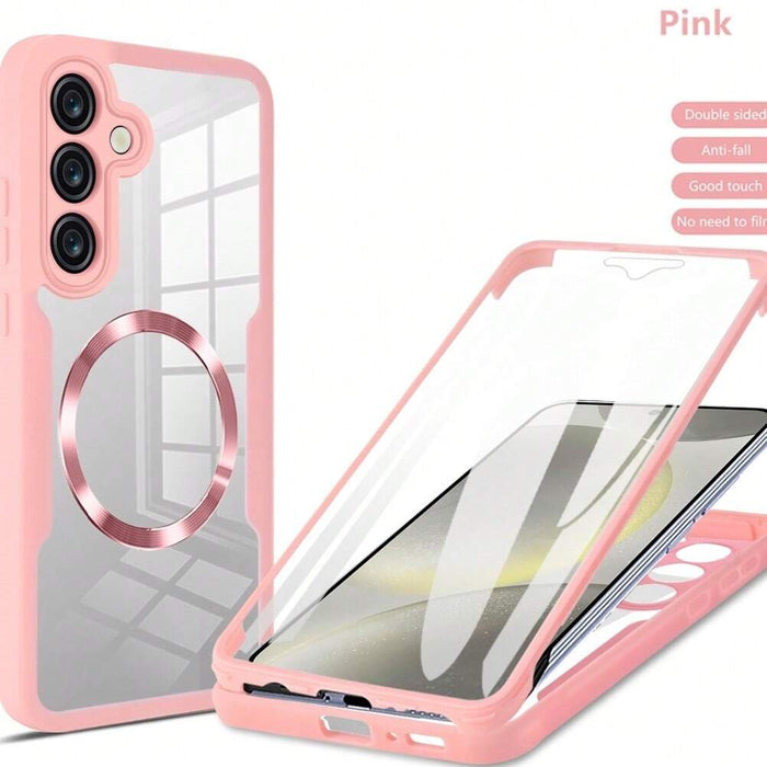 Shein Funda protectora para teléfono Qicai de cobertura total a 360°, compatible con Samsung Galaxy A25 - Quierox - Tienda Online