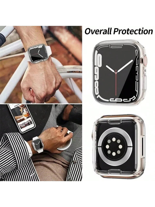 SHEIN Funda protectora transparente compatible con Apple Watch Series 1/2/3 38MM - Quierox - Tienda Online