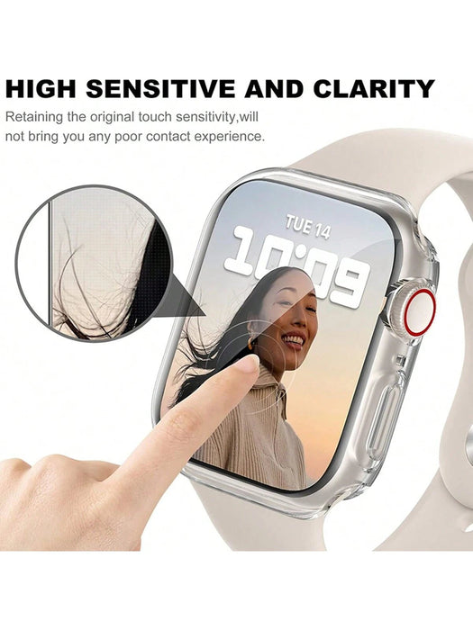 SHEIN Funda protectora transparente compatible con Apple Watch Series 1/2/3 38MM - Quierox - Tienda Online