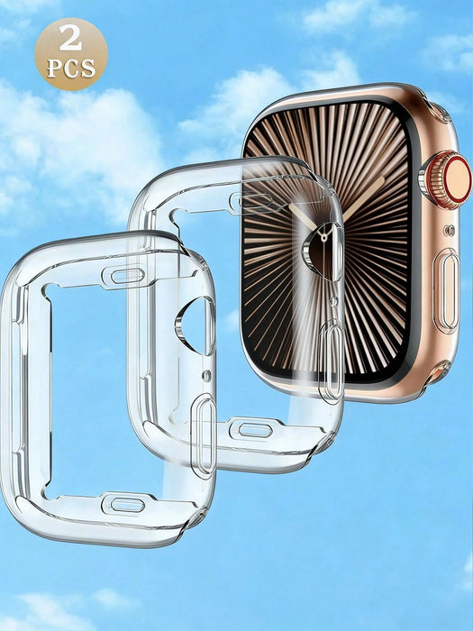 SHEIN Funda protectora transparente de cobertura 360 de 38MM - Quierox - Tienda Online