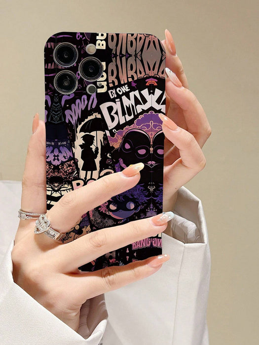 Shein Funda rígida impermeable para teléfono con diseño de película de dibujos animados para iPhone 7p/8p - Quierox - Tienda Online