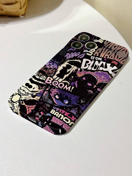 Shein Funda rígida impermeable para teléfono con diseño de película de dibujos animados para iPhone 7p/8p - Quierox - Tienda Online