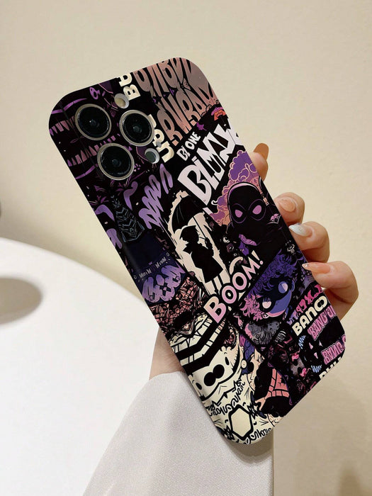 Shein Funda rígida impermeable para teléfono con diseño de película de dibujos animados para iPhone 7p/8p - Quierox - Tienda Online