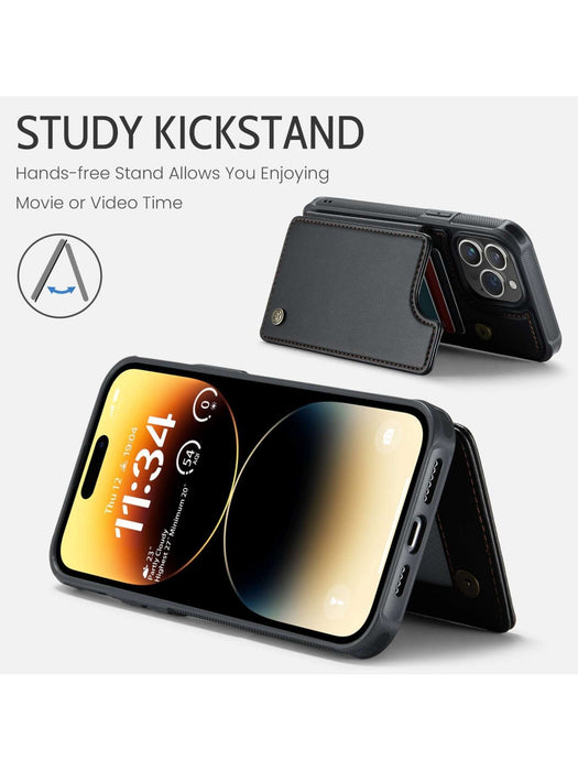 Shein Funda tipo cartera para teléfono CASEME, de piel sintética, con ranuras para tarjetas - Quierox - Tienda Online