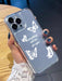 Shein Funda transparente con estampado de mariposas Fairycore compatible con iPhone 13 pro max - Quierox - Tienda Online