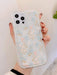 Shein Funda transparente para teléfono con estampado floral - Quierox - Tienda Online