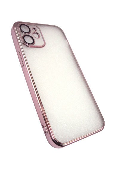 SHEIN Funda transparente para teléfono con marco de contraste - Quierox - Tienda Online