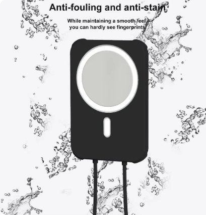 Shein Funda trasera de silicona para cargador magnético inalámbrico Magsafe - Quierox - Tienda Online