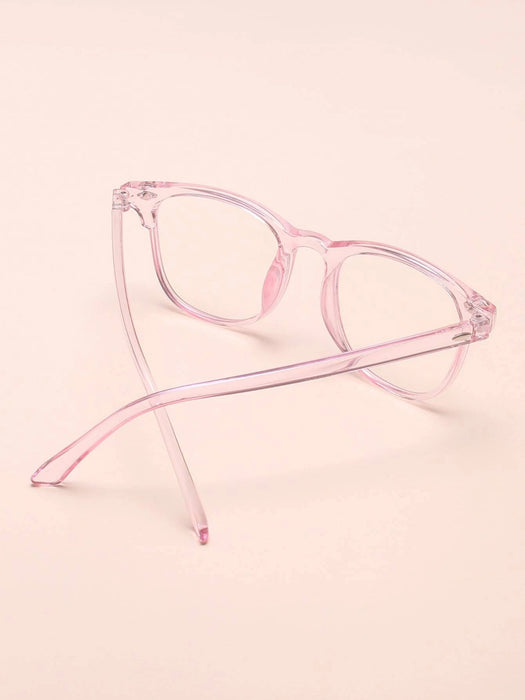 Shein Gafas anti luz azul con remaches sencillos para uso diario informal - Quierox - Tienda Online