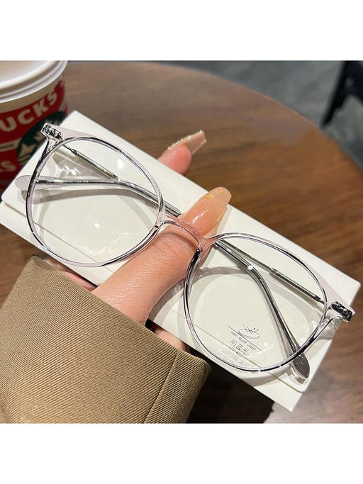 SHEIN Gafas casuales de montura redonda para mujer - Quierox - Tienda Online