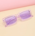 Shein Gafas de moda con marco rectangular - Quierox - Tienda Online