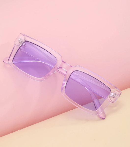 Shein Gafas de moda con marco rectangular - Quierox - Tienda Online