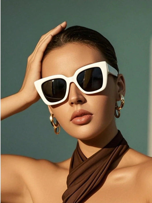 Shein Gafas de moda con montura de leopardo para mujer - Quierox - Tienda Online