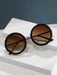 SHEIN Gafas de sol con lentes degradadas Gafas de sol vintage - Quierox - Tienda Online