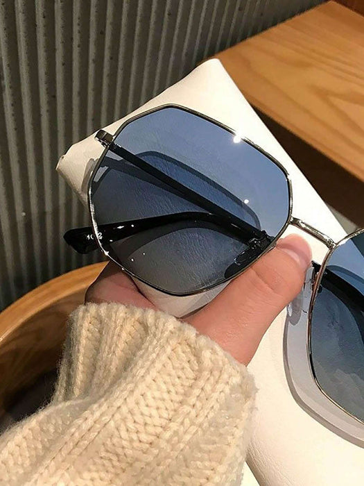 Shein Gafas de sol redondas de verano para mujer de lujo - Quierox - Tienda Online