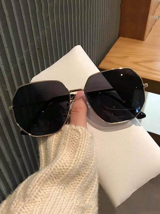 Shein Gafas de sol redondas de verano para mujer de lujo - Quierox - Tienda Online