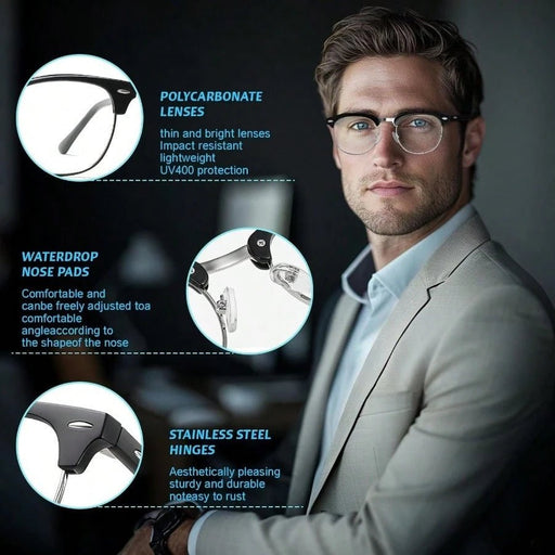 Shein Gafas para luz azul para hombres y mujeres - Quierox - Tienda Online