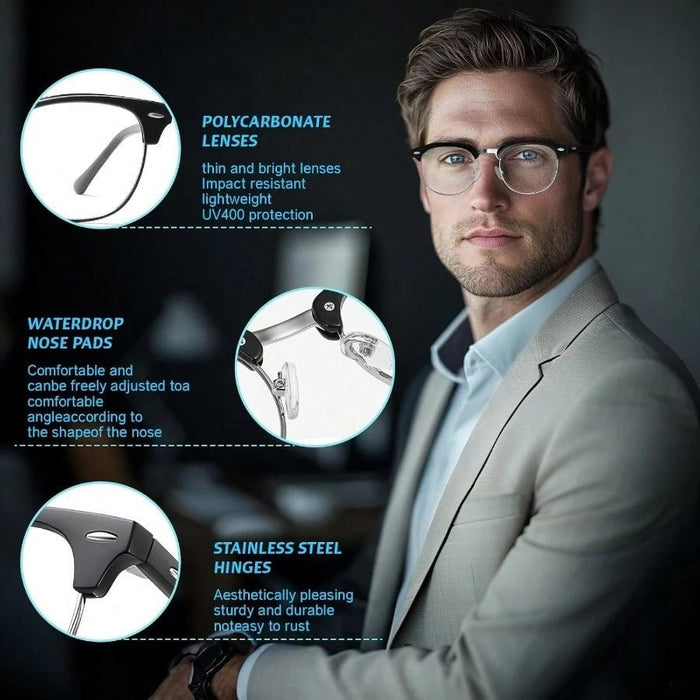 Shein Gafas para luz azul para hombres y mujeres - Quierox - Tienda Online