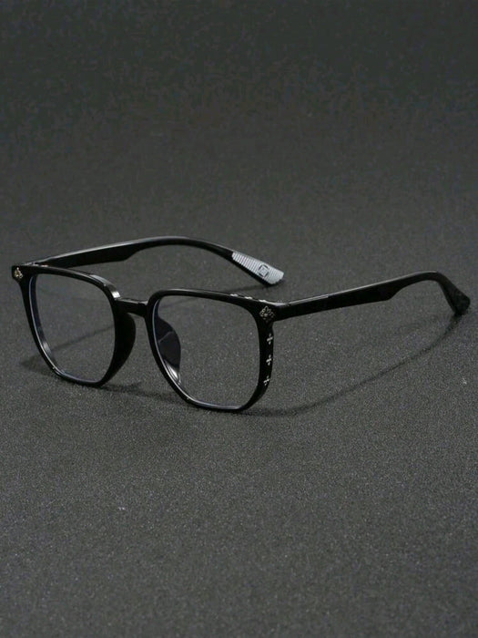 SHEIN Gafas retro de montura grande, de moda unisex adecuadas para leer en el ordenador - Quierox - Tienda Online