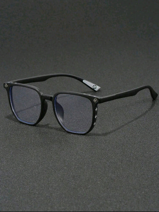 SHEIN Gafas retro de montura grande, de moda unisex adecuadas para leer en el ordenador - Quierox - Tienda Online