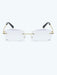 SHEIN Gafas sin montura con borde transparente para hombres - Quierox - Tienda Online
