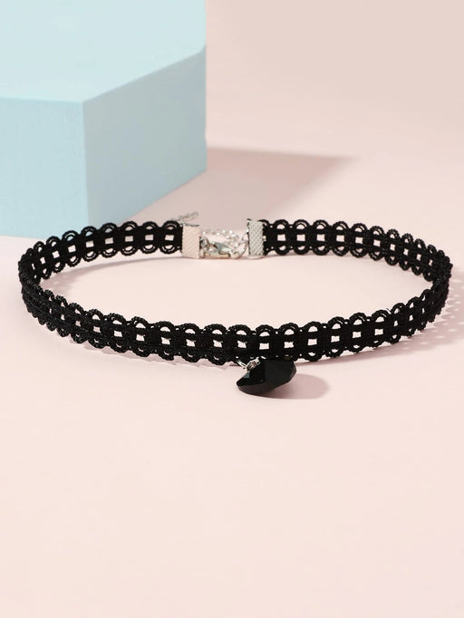 SHEIN Gargantilla con colgante de corazón para niñas - Quierox - Tienda Online