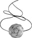Shein Gargantilla de flores vintage, cadena de longitud ajustable, elegante banda para el cuello - Quierox - Tienda Online