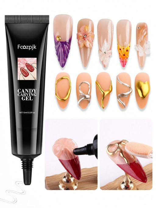 SHEIN Gel esculpido 3D para decoración de uñas - Quierox - Tienda Online