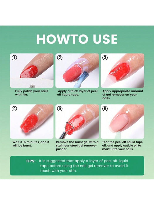 Shein Gel Limpiador Rápido Quitaesmalte de Uñas - Quierox - Tienda Online