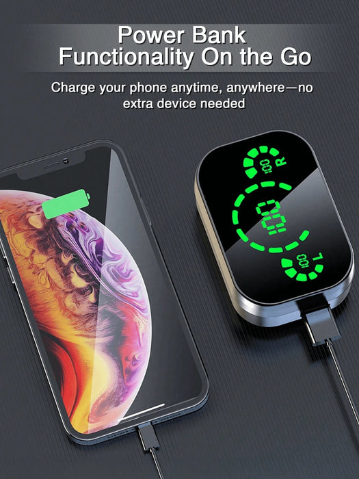 SHEIN GENAI Auriculares inalámbricos verdaderos con pantalla LED dual - Quierox - Tienda Online