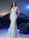 Shein Glamrae Elegante y lujoso vestido de sirena con escote profundo - Quierox - Tienda Online