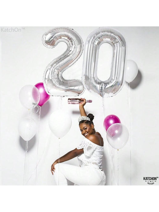 Shein Globo plateado número 20 de 40 pulgadas - Quierox - Tienda Online