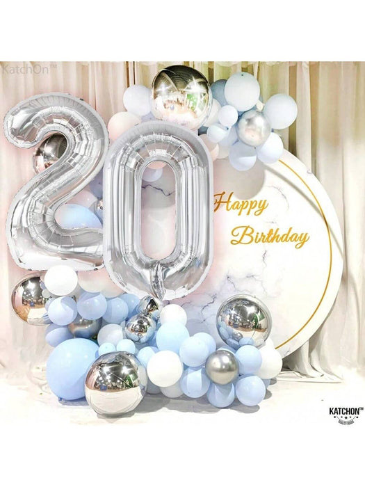 Shein Globo plateado número 20 de 40 pulgadas - Quierox - Tienda Online