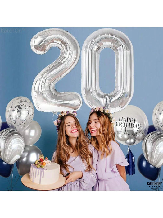 Shein Globo plateado número 20 de 40 pulgadas - Quierox - Tienda Online