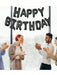 Shein Globos de aluminio con letras de feliz cumpleaños, decoraciones para fiestas con inflador y cuerdas, 16" - Quierox - Tienda Online