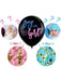 Shein globos de látex redondos negros para decoraciones de fiesta de revelación de género - Quierox - Tienda Online