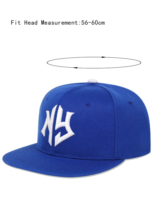 Shein Gorra de béisbol bordada "NY" para hombre, ideal como regalo de calle - Quierox - Tienda Online