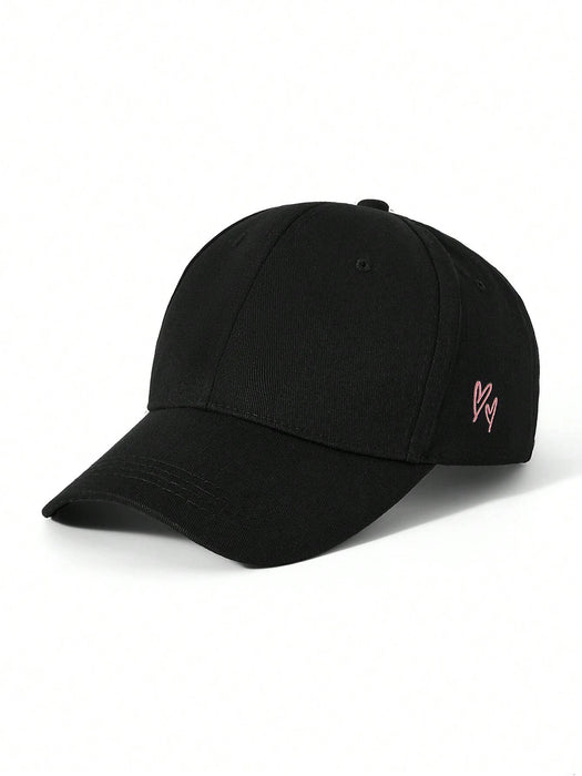SHEIN Gorra de béisbol con estampado de corazón en patrón - Quierox - Tienda Online