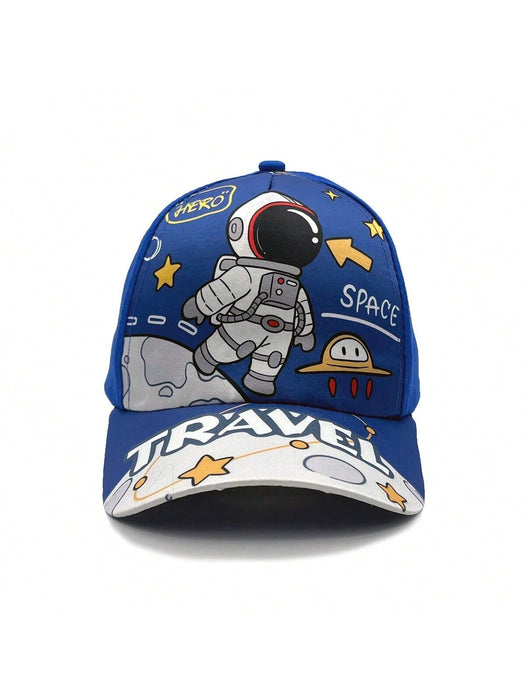 Shein Gorra de béisbol infantil con estampado de astronauta. Bonita y con protección solar - Quierox - Tienda Online