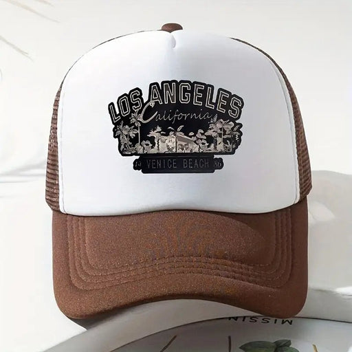 Shein Gorra de camionero con gráfico de letras para hombre - Quierox - Tienda Online
