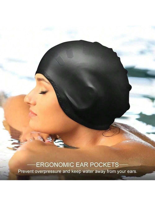 SHEIN Gorro de natación de silicona para protección de oídos - Quierox - Tienda Online