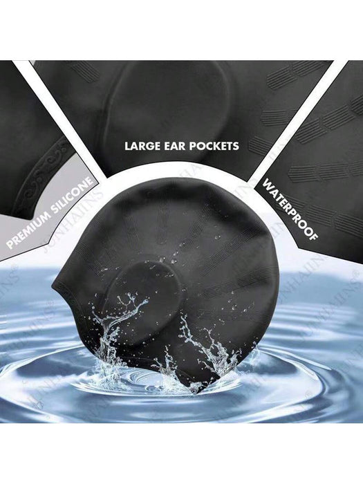 SHEIN Gorro de natación de silicona para protección de oídos - Quierox - Tienda Online
