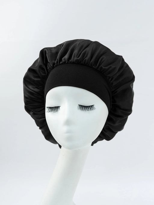 SHEIN Gorro de satén sólido para cabello, gorro de seda, gorro de satén - Quierox - Tienda Online