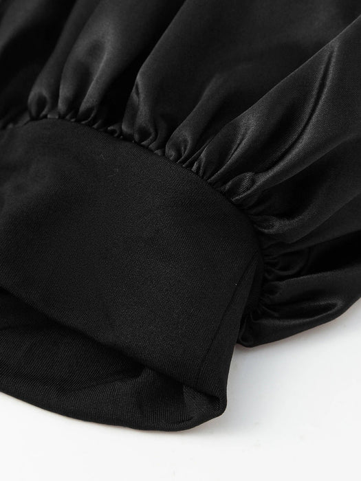 SHEIN Gorro de satén sólido para cabello, gorro de seda, gorro de satén - Quierox - Tienda Online