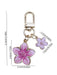 SHEIN HAILIAN 1 pieza Llavero con colgante en forma de flor de sakura de aleación ligera - Quierox - Tienda Online