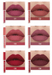 SHEIN HANDAIYAN - Juego de 6 brillos labiales mate, resistentes al agua y antiadherentes - Quierox - Tienda Online