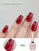 SHEIN HEFENNA 1 pieza Esmalte de uñas en gel con efecto ojo de gato de cristal de rubí - Quierox - Tienda Online