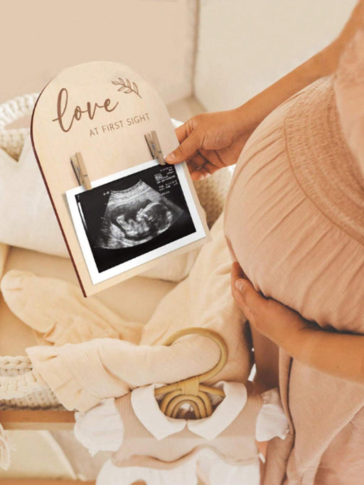 Shein Hermoso cartel a doble cara para el anuncio de su embarazo o el nacimiento de su bebé - Quierox - Tienda Online